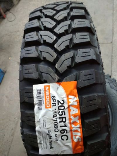 Лот: 14416737. Фото: 1. 205R16C 110/108 Q 8 pr Maxxis... Шины