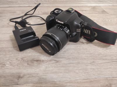 Лот: 18669616. Фото: 1. Canon 1100d + efs 18-55mm. Цифровые зеркальные