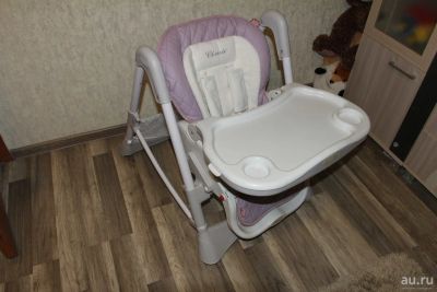 Лот: 8730383. Фото: 1. Стульчик для кормления Happy Baby... Стульчики для кормления