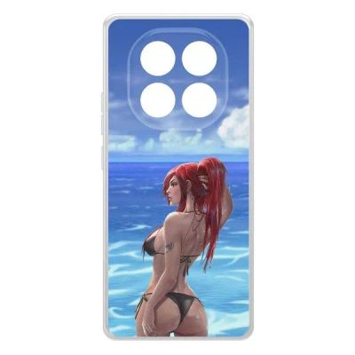 Лот: 25086167. Фото: 1. Чехол Krutoff Clear Case "Купальник... Чехлы, бамперы