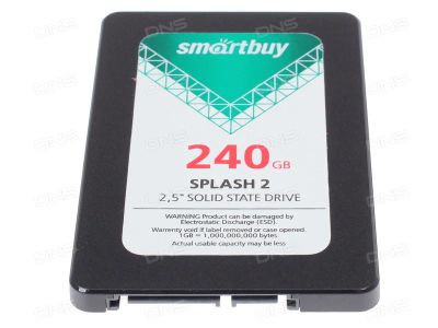 Лот: 10382280. Фото: 1. Твердотельный SSD-накопитель Smartbuy... SSD-накопители