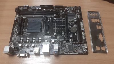 Лот: 25849222. Фото: 1. Материнская плата AM3+ Gigabyte... Материнские платы