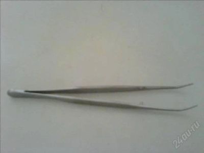 Лот: 2916635. Фото: 1. пинцет из мед стали. Другое (домашний быт)