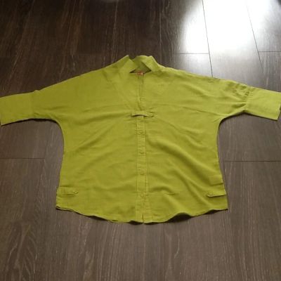 Лот: 4388920. Фото: 1. Кофточка почти новая размер 46. Блузы, рубашки, водолазки