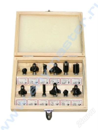 Лот: 1236442. Фото: 1. Набор фрез Калибр 1201 (12 шт). Ручной инструмент