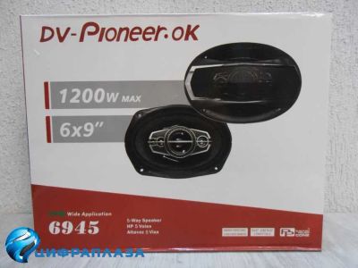 Лот: 20679760. Фото: 1. АвтоДинамики Pioneer 6945, 6х9... Электроприборы для автомобиля