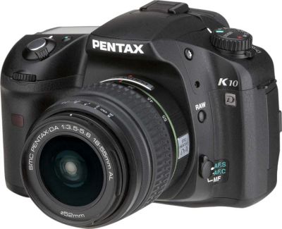 Лот: 4923594. Фото: 1. Фотоаппарат Pentax K10D + SMC... Цифровые зеркальные
