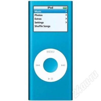 Лот: 620411. Фото: 1. ipod nano 2G 4Gb оригинал. Плееры
