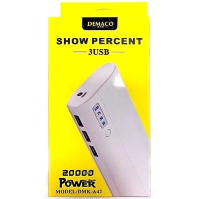Лот: 16820859. Фото: 1. Внешний аккумулятор 20000 mAh... Внешние, портативные аккумуляторы для смартфонов (Power bank)