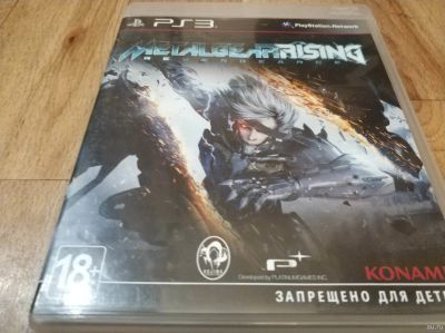 Лот: 16960086. Фото: 1. Metalgear rising revengeance PS3... Игры для консолей