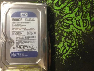 Лот: 4288973. Фото: 1. Жесткий диск 500 Gb Western Digital... Жёсткие диски (HDD)