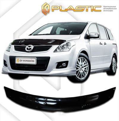 Лот: 13003885. Фото: 1. Дефлектор капота MAZDA MPV 2006г-. Детали тюнинга