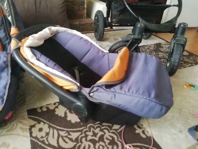 Лот: 20353891. Фото: 1. Коляска 3в1 hapich aviator. Коляски