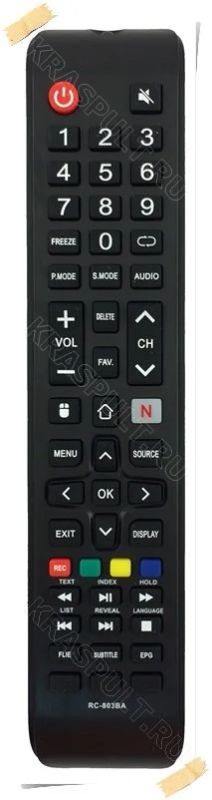 Лот: 15908609. Фото: 1. Пульт DAEWOO RC-803BA. Пульты ДУ
