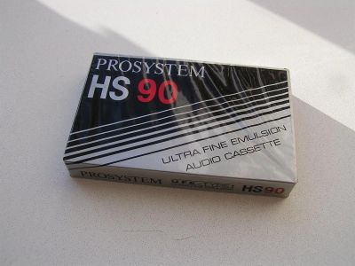 Лот: 3683847. Фото: 1. Аудиокассета Prosystem HS90. Раритет... Аудиозаписи