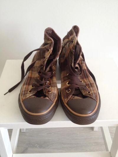 Лот: 5317594. Фото: 1. Клетчатые кеды Converse. Кеды, кроссовки, слипоны