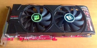 Лот: 11239316. Фото: 1. Видеокарта Radeon 6950 2Gb. Видеокарты