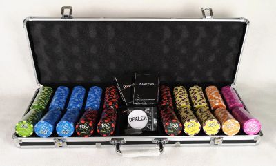 Лот: 16234069. Фото: 1. Набор для покера Vip 500 Ultra. Настольные игры, карты