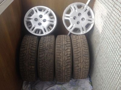 Лот: 9668216. Фото: 1. Шины Hankook. Шины на дисках