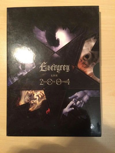 Лот: 9218450. Фото: 1. Evergrey DVD double (фирма). Аудиозаписи