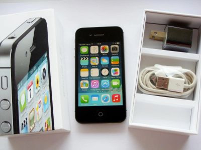 Лот: 3978221. Фото: 1. Apple iPhone 4S 64Gb Black по... Смартфоны
