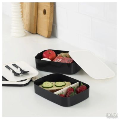 Лот: 13442643. Фото: 1. Контейнер для завтрака, ikea. Контейнеры, банки