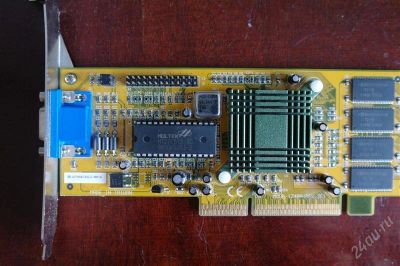 Лот: 790761. Фото: 1. Видеокарта AGP Intel i740. Видеокарты