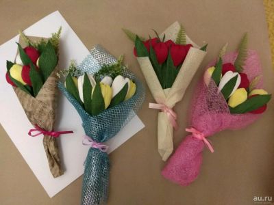 Лот: 13340146. Фото: 1. Сладкие букеты. Подарки на 8 марта