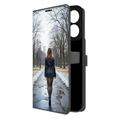 Лот: 25385392. Фото: 1. Чехол Krutoff Eco Book "Весна... Чехлы, бамперы