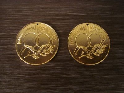 Лот: 5248472. Фото: 1. Медали свадебные. Свадебная атрибутика и декор