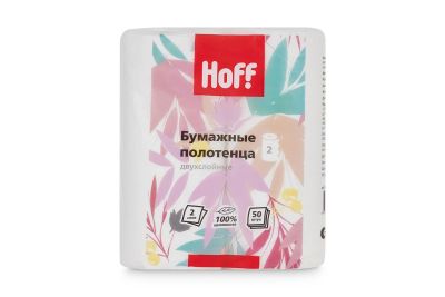 Лот: 23635323. Фото: 1. Бумажные полотенца HOFF. Другое (хозтовары)