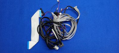 Лот: 24419336. Фото: 1. LVDS + Комплект межплатных кабелей... Запчасти для телевизоров, видеотехники, аудиотехники