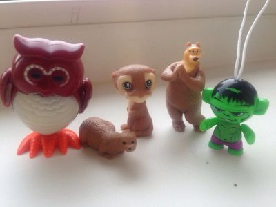 Лот: 3486980. Фото: 1. игрушки из киндера с рубля заводная... Игрушки