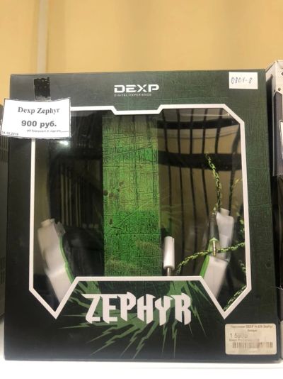 Лот: 15325681. Фото: 1. Наушники игровые Dexp Zephyr... Наушники, гарнитуры