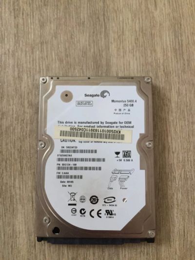 Лот: 15659003. Фото: 1. Жесткий диск (2.5'' Seagate Momentus... Жёсткие диски (HDD)