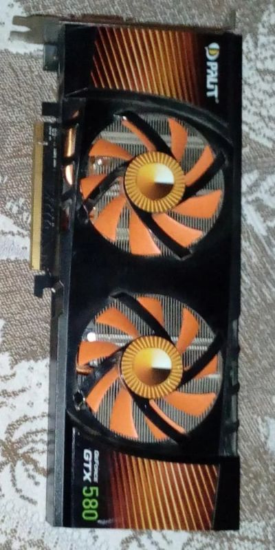 Лот: 10584156. Фото: 1. Видеокарта Palit Gtx 580. Видеокарты