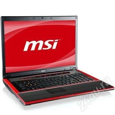 Лот: 359050. Фото: 1. Игровой ноутбук MSI GX640-204. Ноутбуки