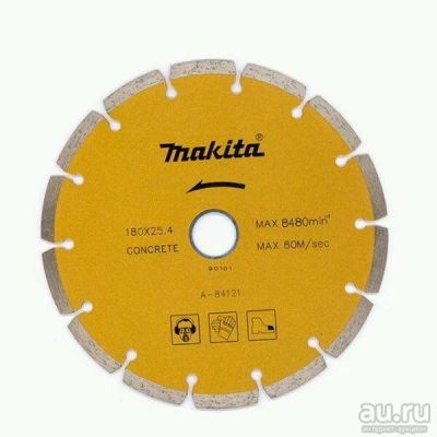 Лот: 10628814. Фото: 1. Алмазный диск Makita 180мм-22... Расходные материалы, сменные насадки