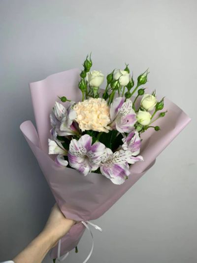 Лот: 25527858. Фото: 1. 4. Букет - комплимент сборный. Свежие цветы