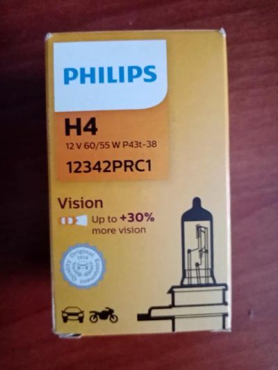 Лот: 18798036. Фото: 1. Лампа Philips H4 12342PRC1 12V... Оптика и освещение