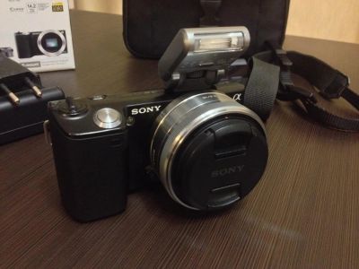 Лот: 8287211. Фото: 1. SONY NEX-5A 16mm. Цифровые беззеркальные со сменной оптикой