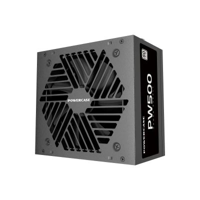 Лот: 24946495. Фото: 1. Блок питания 500Вт Powercase PW500... Корпуса, блоки питания