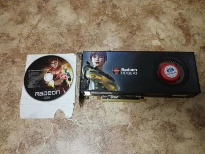 Лот: 9543969. Фото: 1. Видеокарта AMD Radeon HD 6870. Видеокарты
