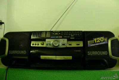 Лот: 3003834. Фото: 1. Магнитофон surround system wf... Кассетные деки, магнитофоны