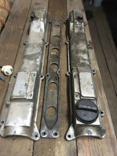 Лот: 18140493. Фото: 1. крышки клапанов 1JZ-GE (трамблер... Двигатель и элементы двигателя