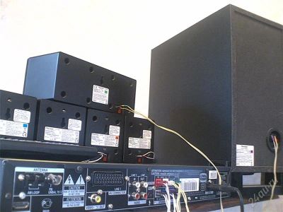 Лот: 1037942. Фото: 1. Pioneer домашний кинотеатр 5.1... Активные акустические системы