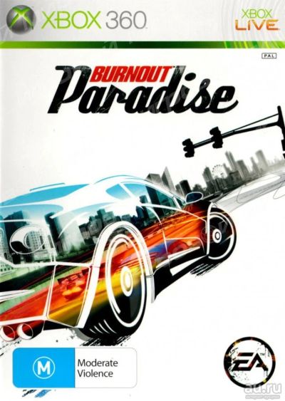 Лот: 11028517. Фото: 1. Burnout Paradise / XBOX360. Игры для консолей