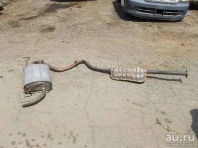 Лот: 15526367. Фото: 1. Глушитель Subaru Impreza GH2. Выхлопная система