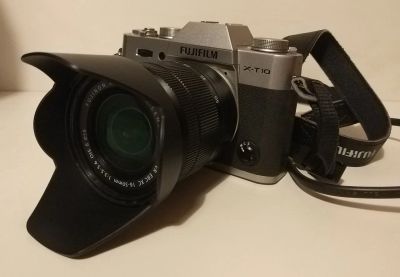 Лот: 12246079. Фото: 1. Продам Fujifilm X-t 10 + Fujinon... Цифровые беззеркальные со сменной оптикой