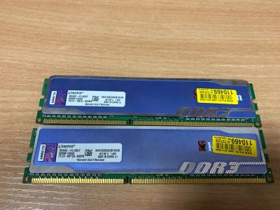 Лот: 17561419. Фото: 1. DDR3 Kingston HyperX 4Gb 2*2Gb... Оперативная память